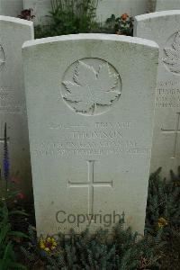 Canada Cemetery Tilloy Les Cambrai - Thomson, James